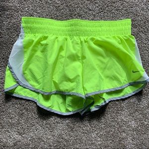 Nike Dri-fit Fluorescent Shorts